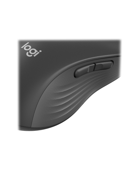 Logitech Signature M650 L Left Wireless Mouse, RF Wireless + Bluetooth, 2000 DPI, Graphite | Logitech