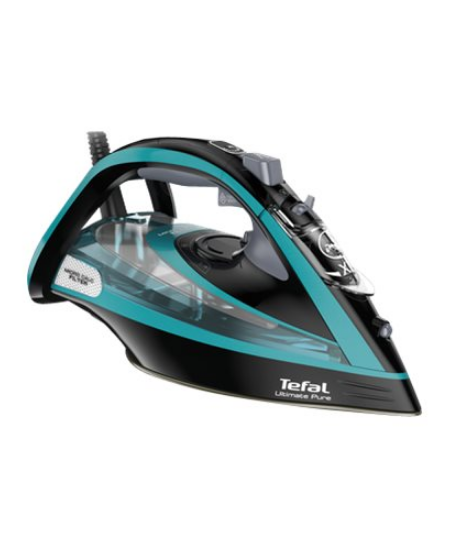 TEFAL | Ultimate Pure FV9844E0 | Steam Iron | 3200 W | Water tank capacity 350 ml | Continuous steam 60 g/min | Steam boost perf