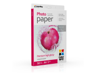 ColorWay Photo Paper, 50 sheets | 255 g/m² | A4 | Premium High Glossy