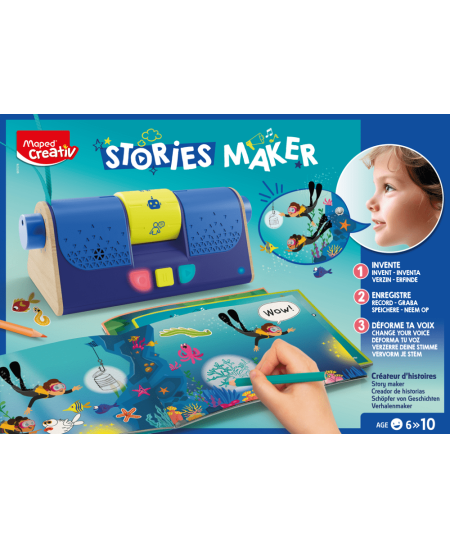 Interaktyvus pasakotojas MAPED Creativ "Stories Maker"