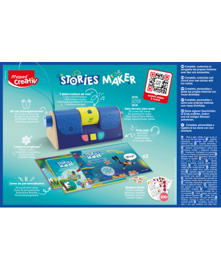 Interaktyvus pasakotojas MAPED Creativ "Stories Maker"