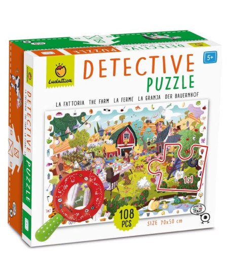 Detektyvinė dėlionė LUDATTICA Ūkis, 108 det.