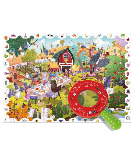 Detektyvinė dėlionė LUDATTICA Ūkis, 108 det.