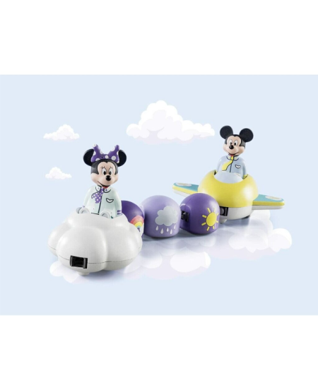 PLAYMOBIL 1.2.3 "Mikio ir Minės pasivažinėjimas debesyse", 71320