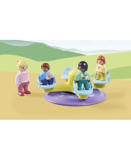 PLAYMOBIL 1.2.3 "Karuselė su skaičiais", 71324