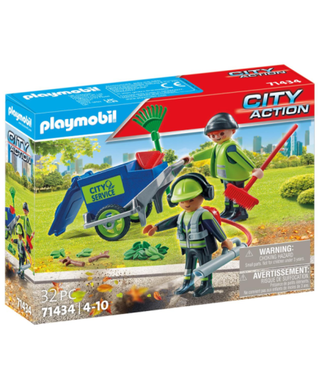 PLAYMOBIL City Action "Gatvių valymo komanda", 71434