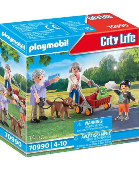 PLAYMOBIL City Life "Seneliai ir anūkai", 70990