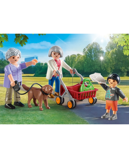 PLAYMOBIL City Life "Seneliai ir anūkai", 70990