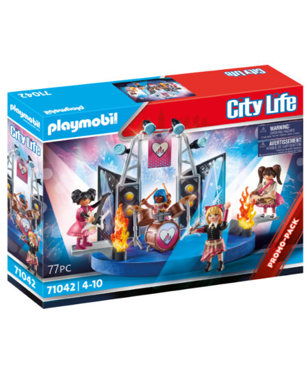 PLAYMOBIL City Life "Muzikos grupė", 71042
