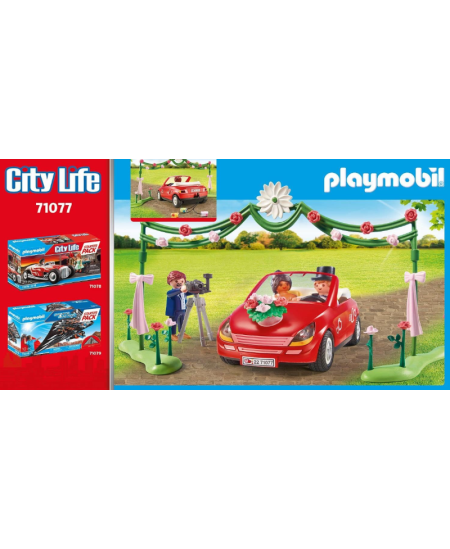 PLAYMOBIL City Life Starter Pack "Vestuvių ceremonija", 71077