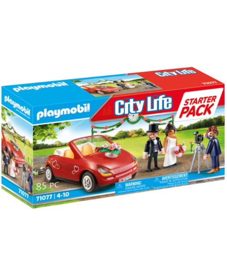 PLAYMOBIL City Life Starter Pack "Vestuvių ceremonija", 71077