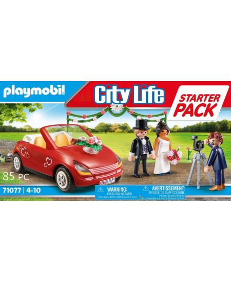 PLAYMOBIL City Life Starter Pack "Vestuvių ceremonija", 71077