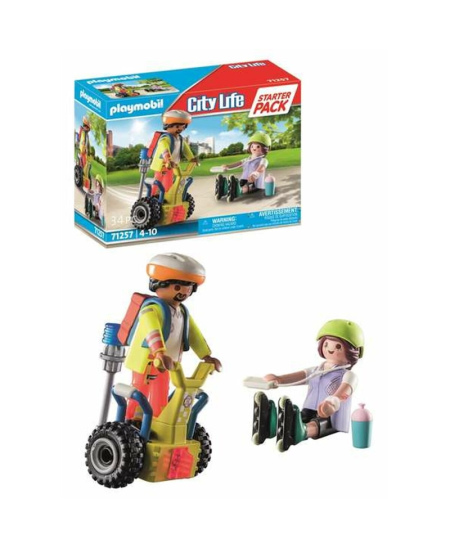 PLAYMOBIL City Life Starter Pack "Pagalba riedžiu", 71257