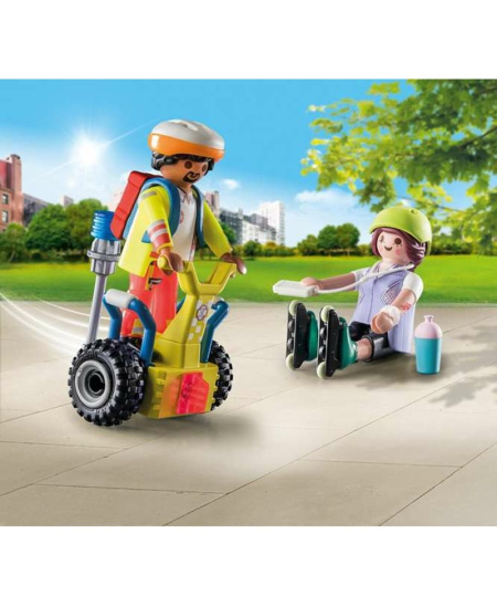 PLAYMOBIL City Life Starter Pack "Pagalba riedžiu", 71257