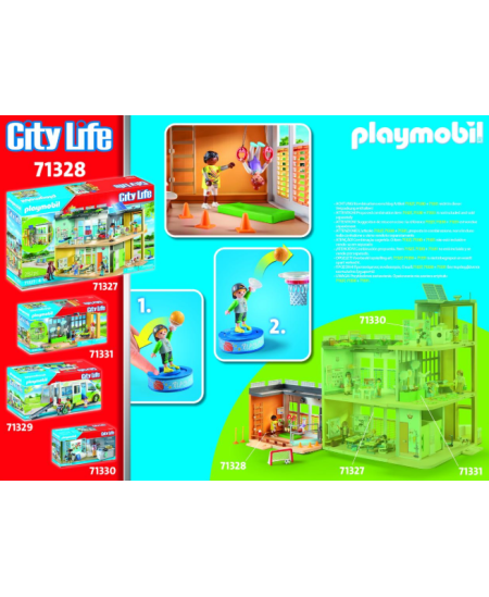 PLAYMOBIL City Life "Sporto salė", 71328
