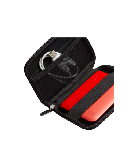 Case Logic Portable Hard Drive Case Black, Molded EVA Foam