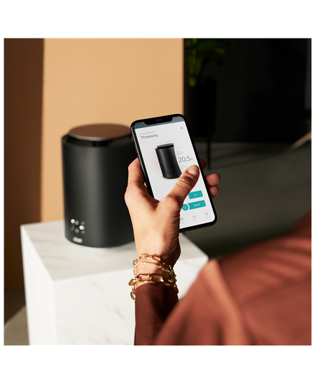 Duux Threesixty 2 Smart Fan + Heater | Fan and heater | 1800 W | Suitable for rooms up to 30 m² | Matt Black