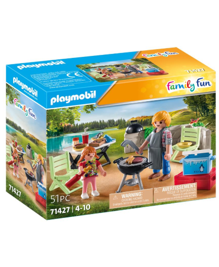 PLAYMOBIL Family Fun "Barbekiu su šeima", 71427