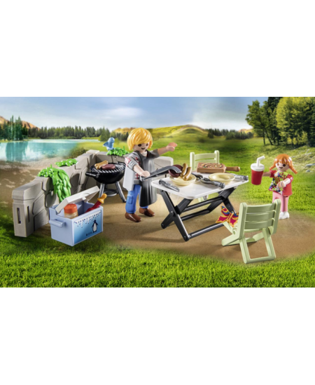 PLAYMOBIL Family Fun "Barbekiu su šeima", 71427