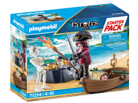 PLAYMOBIL Pirates Starter Pack "Piratas su valtimi", 71254