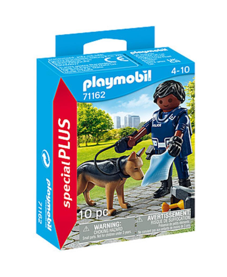 PLAYMOBIL Special Plus "Policininkas su šunimi", 71162