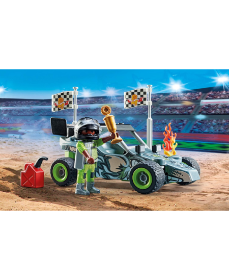 PLAYMOBIL Stunt Show "Lenktynininkas su automobiliu", 71044