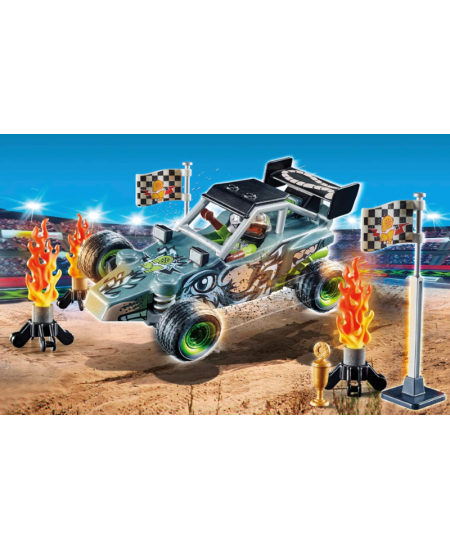 PLAYMOBIL Stunt Show "Lenktynininkas su automobiliu", 71044