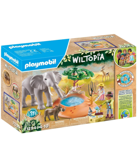 PLAYMOBIL Wiltopia "Dramblys šalia vandens", 71294
