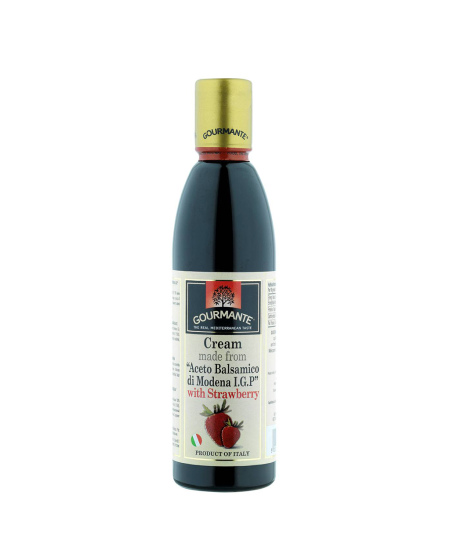 Balzamiko actas GOURMANTE, su braškėmis, 250 ml