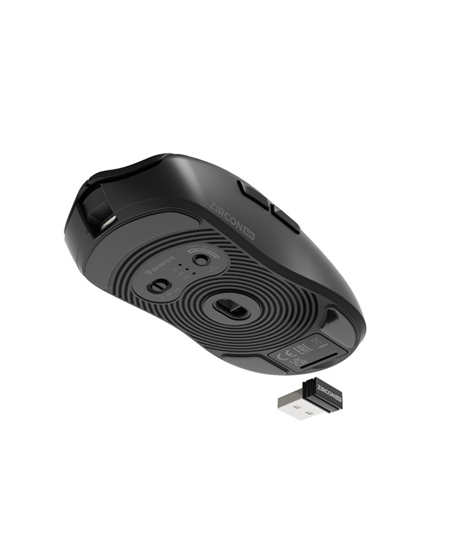 Genesis ZIRCON 500 G2 | Wireless/Wired | Gaming Mouse | 2.4 GHz, Bluetooth, USB | Black