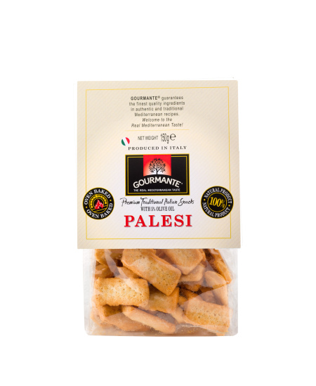 Krekeriai Palesi GOURMANTE, tradiciniai, 150 g
