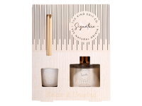 Namų kvapas ir kvepianti žvakė