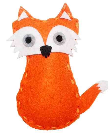 Siuvimo rinkinys LOOLIPO Lapės, 3 vnt.