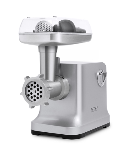 Caso | Meat Grinder | FW2000 | Silver | Number of speeds 2 | Accessory for butter cookies; Drip tray