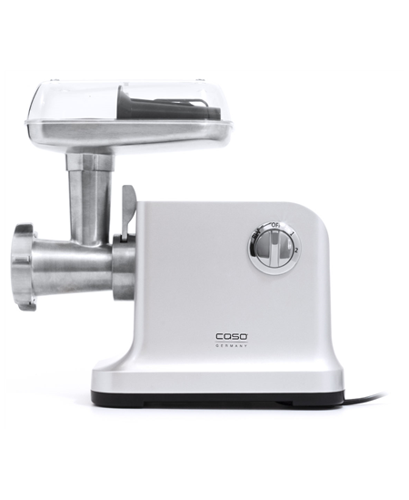 Caso | Meat Grinder | FW2000 | Silver | Number of speeds 2 | Accessory for butter cookies; Drip tray