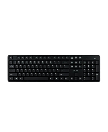 Acer Keyboard and Mouse AAK410 (Retail Pack) | Keyboard and Mouse Set | Wireless | US | Black