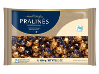 Šokoladiniai saldainiai PRALINES, su kapučino skonio įdaru, 1 kg