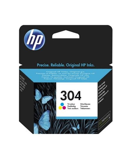 HP 304 Tri-color (N9K05AE) Rašalinė kasetė, CMY