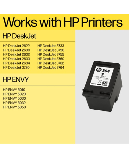 HP 304 Tri-color (N9K05AE) Rašalinė kasetė, CMY