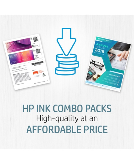 HP 932/933 4-pack (6ZC71AE) Rašalinių kasečių komplektas, BK/C/M/Y