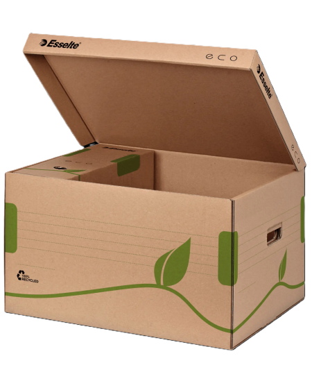 Archyvinė dėžutė ESSELTE, 439x242x345 mm, ruda