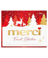 Kalėdinių saldainių rinkinys MERCI Grosse, 250 g