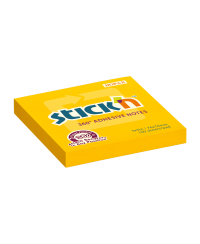 Lipnūs lapeliai STICK´N, 360°, 76 x 76 mm, 100 lapelių, oranžiniai