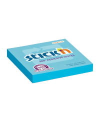 Lipnūs lapeliai STICK´N, 360°, 76 x 76 mm, 100 lapelių, mėlyni