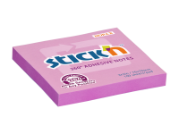 Lipnūs lapeliai STICK´N, 360°, 76 x 76 mm, 100 lapelių, rožiniai