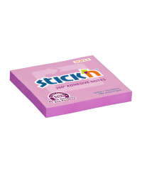 Lipnūs lapeliai STICK´N, 360°, 76 x 76 mm, 100 lapelių, rožiniai
