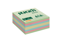 Lipnūs lapeliai STICK´N, FSC, 76 x 76 mm, 400 lapelių, įvairių tamsių spalvų