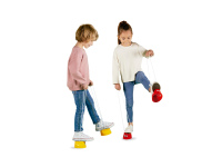 Vaikščiojimo kalvelės su virvele Apli Kids