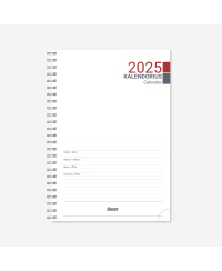 Vidaus blokas kalendoriui MANAGER Week 2026, A5