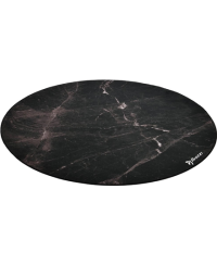 Arozzi Zona Round Floor Pad | Black Marble